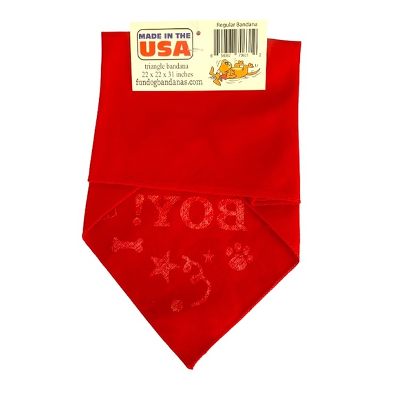 NWT Pet Dog Birthday Boy Fun Dog Bandana SZ. Medium/Large. - Picture 2 of 4
